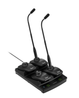FOUR-BAY DESK STAND TRANSMITTER CHARGING STATION